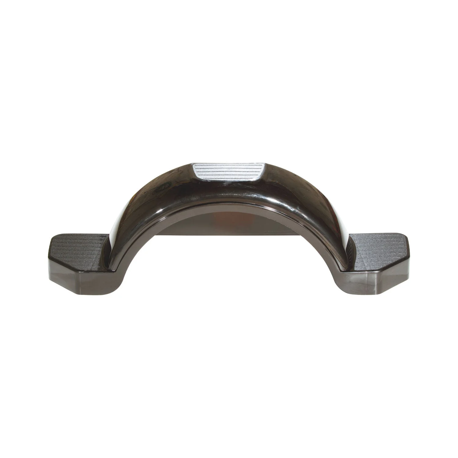 Fulton 008584 Trailer Fenders Plastic with Step Pad for 14-Inch Tires, Black