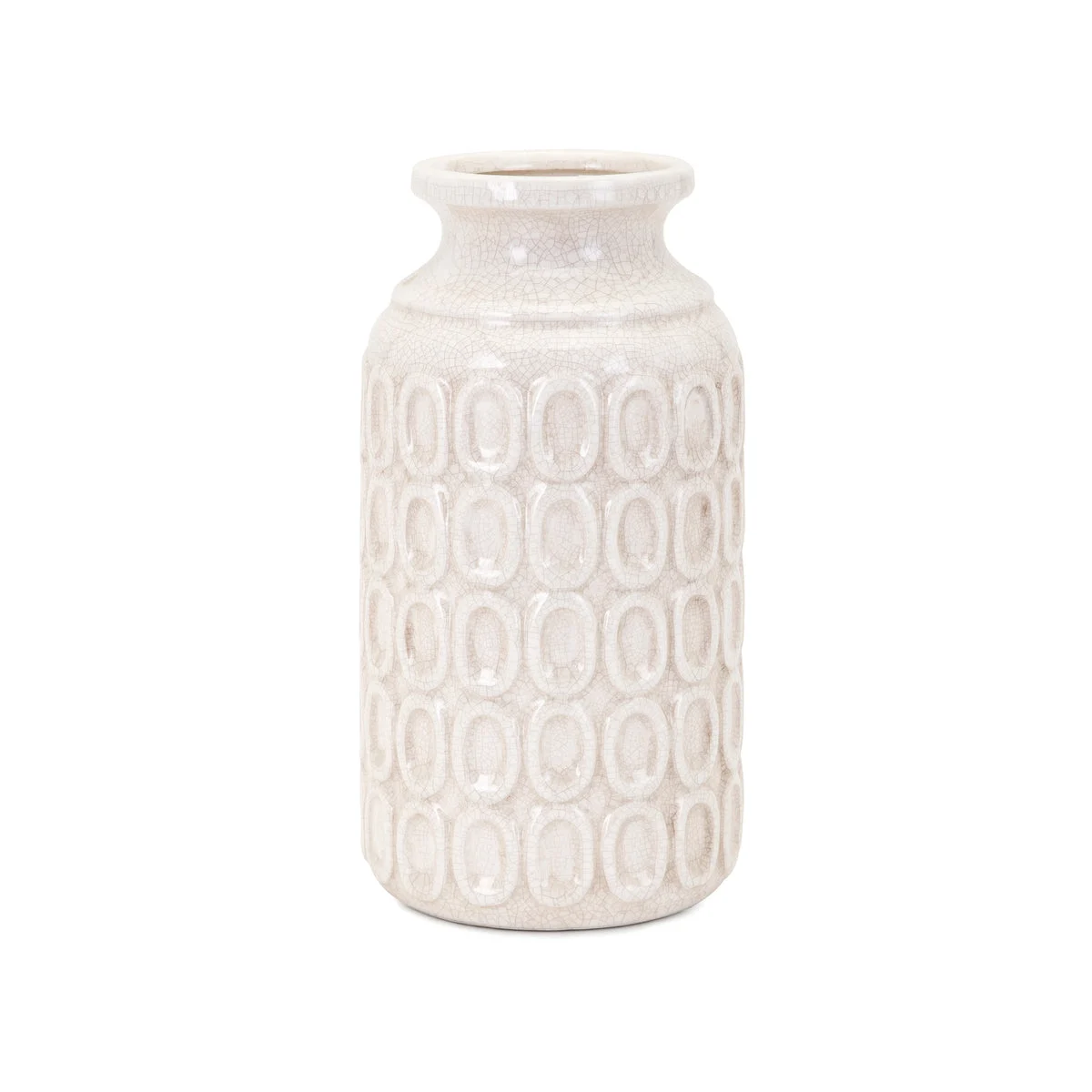 Imax Worldwide Home Eleanor Ceramic Medium Vase