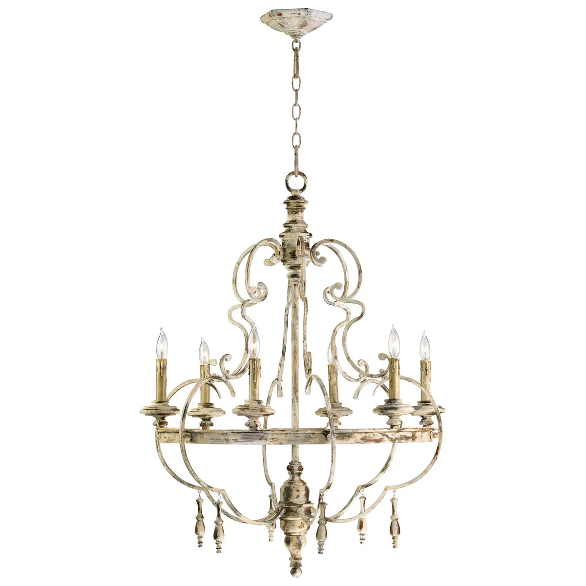 Cyan Design 04160 Davinci Six Light Chandelier
