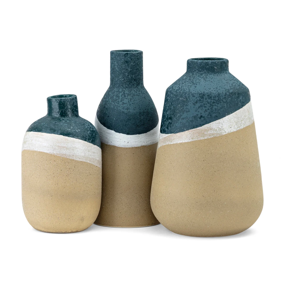 Imax Worldwide Home Seaside Decorative Bottles - Set of 3