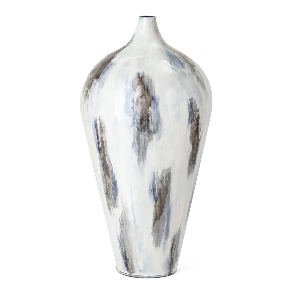 Imax Worldwide Home TY Tribute Tall Enamel Iron Vase