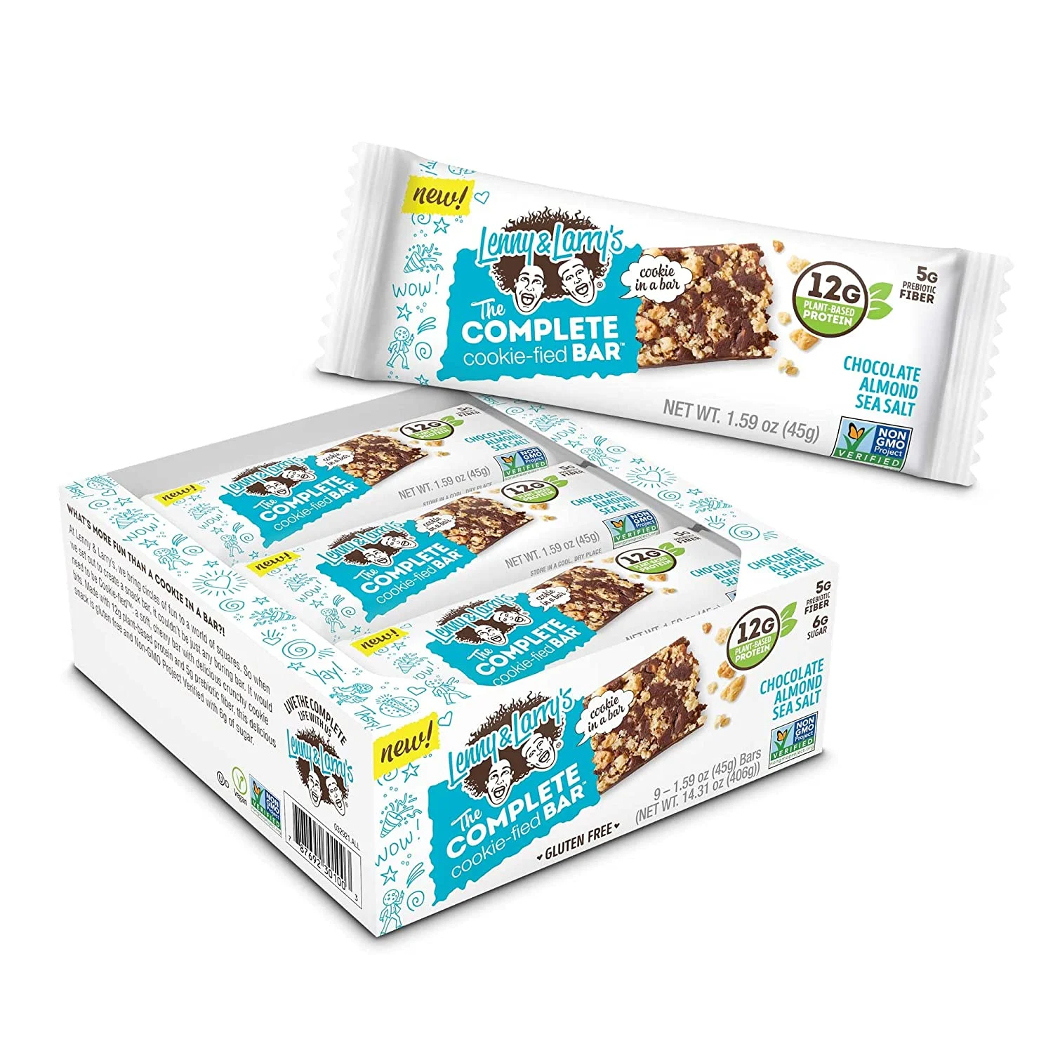 Lenny & Larry’s The Complete Cookie-fied Plant-Based Protein Bar