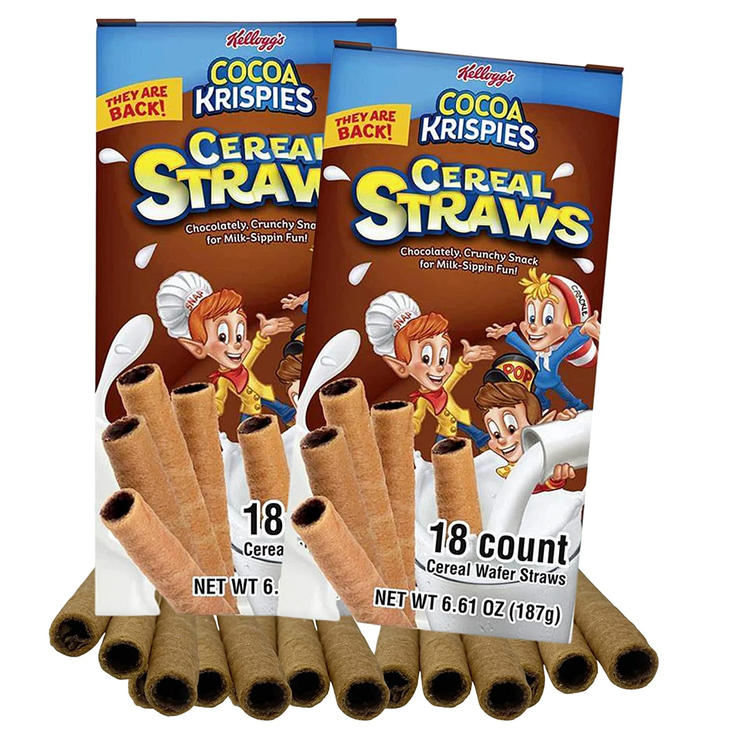Galerie 2022 Kellogg’s Cereal Straws Cocoa Krispies Edible Breakfast