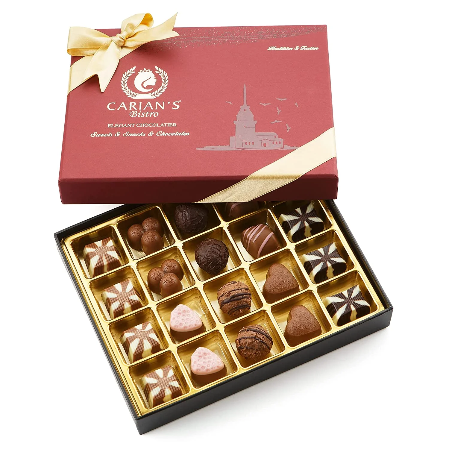 Carian’s Bistro Luxury Selection Chocolate Assortment – Chocolate Gift Box