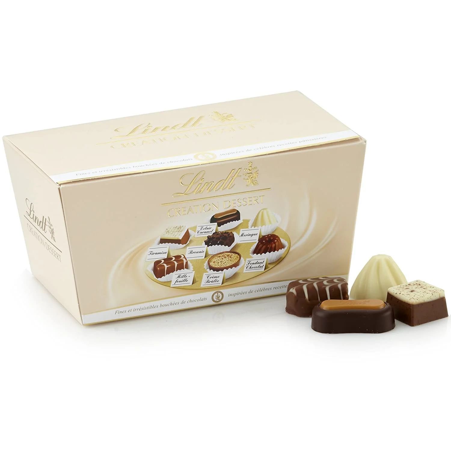 Lindt Creation Dessert, Assorted Chocolate Gift Box, 21 Pieces