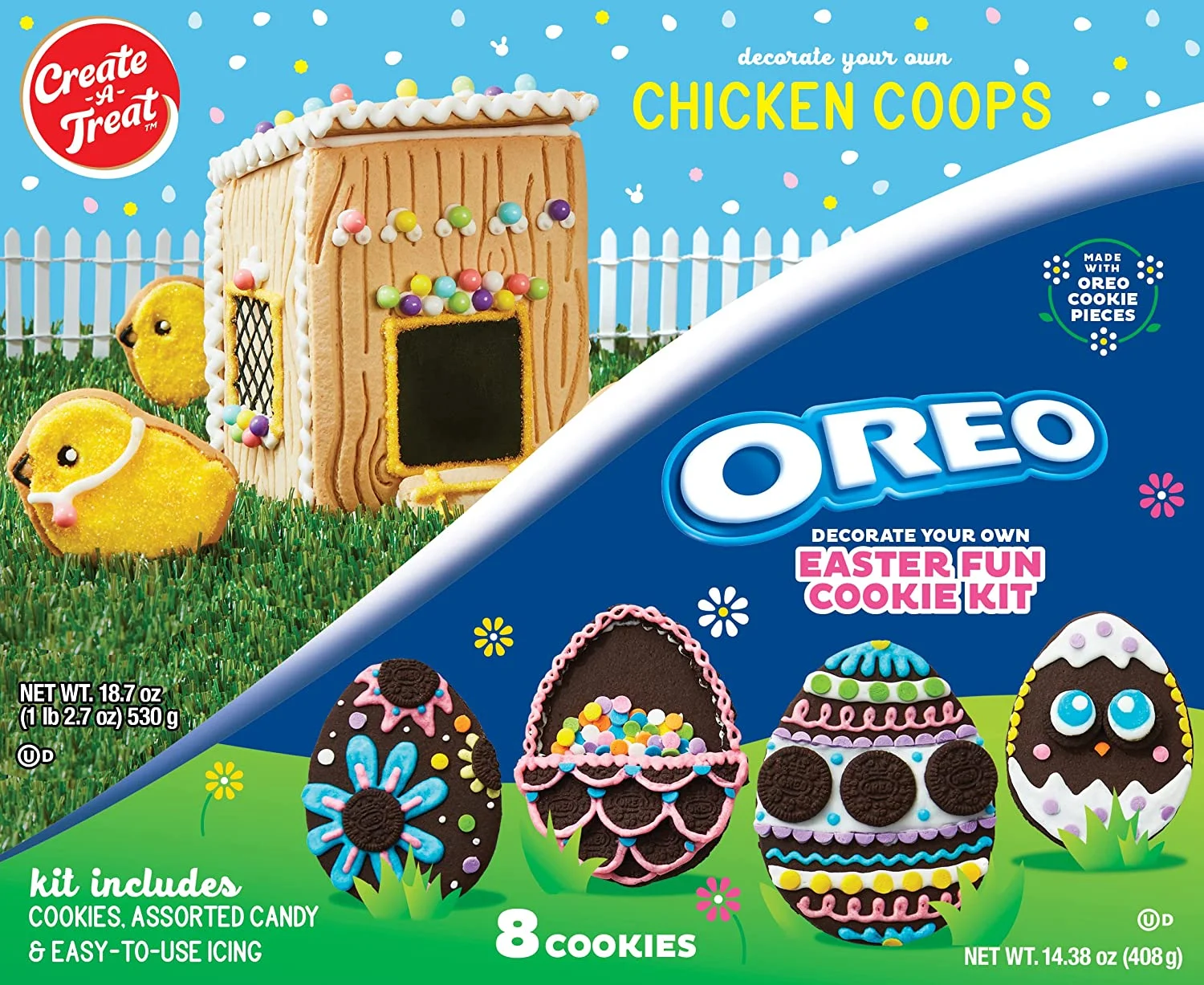 Create-A-Treat Easter Basket Stuffers, OREO Easter Cookie Decorating Kit