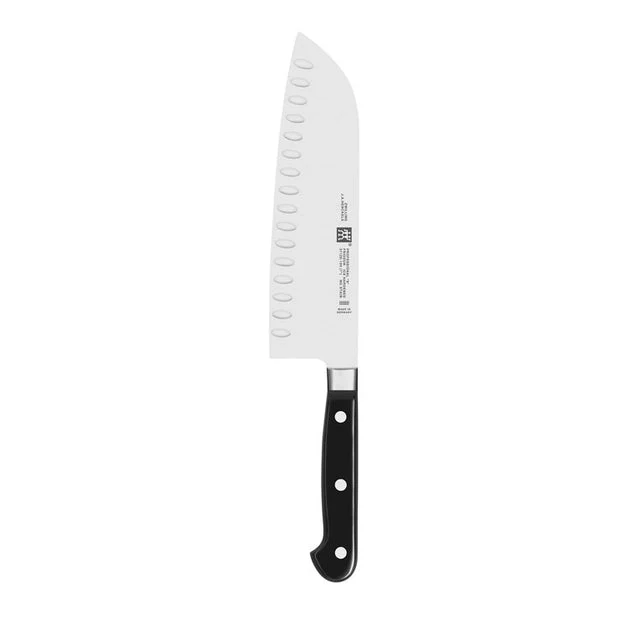 Professional "S" 7" Hollow Edge Santoku Knife