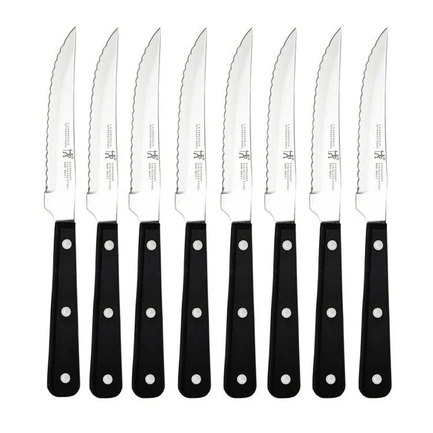Eight-Piece Serrated Steak Knife Set