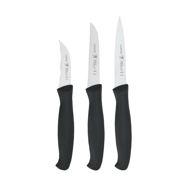 Three-Piece Paring Knife Set - Black