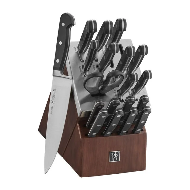 Classic 20-Piece Self-Sharpening Knife Block Set