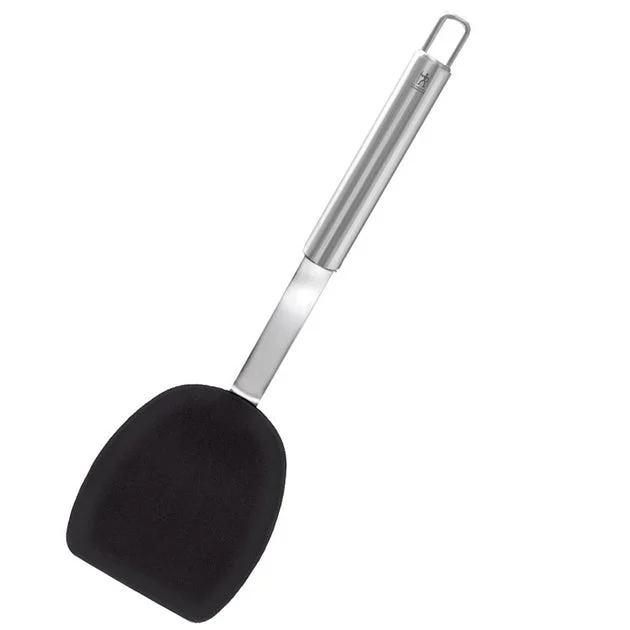 Stainless Steel and Silicone Turner