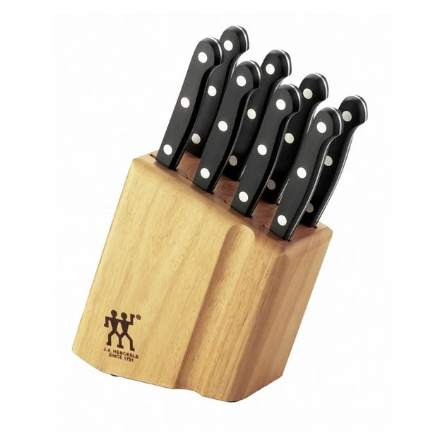 Twin Gourmet Nine-Piece Steak Knife Block Set