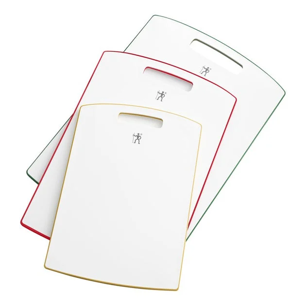 Three-Piece Plastic Cutting Board Set - Multi