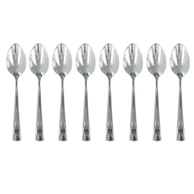 Bellasera Eight-Piece 18/10 Stainless Steel Espresso Spoon Set