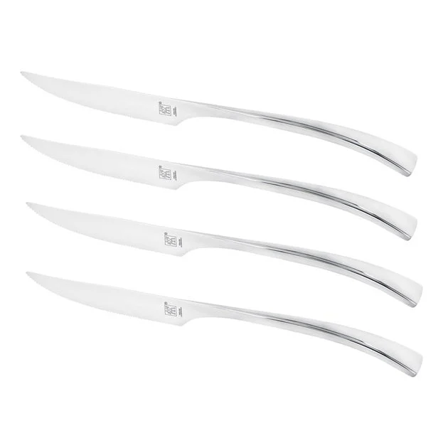 Bellasera Four-Piece Stainless Steel Steak Knife Set