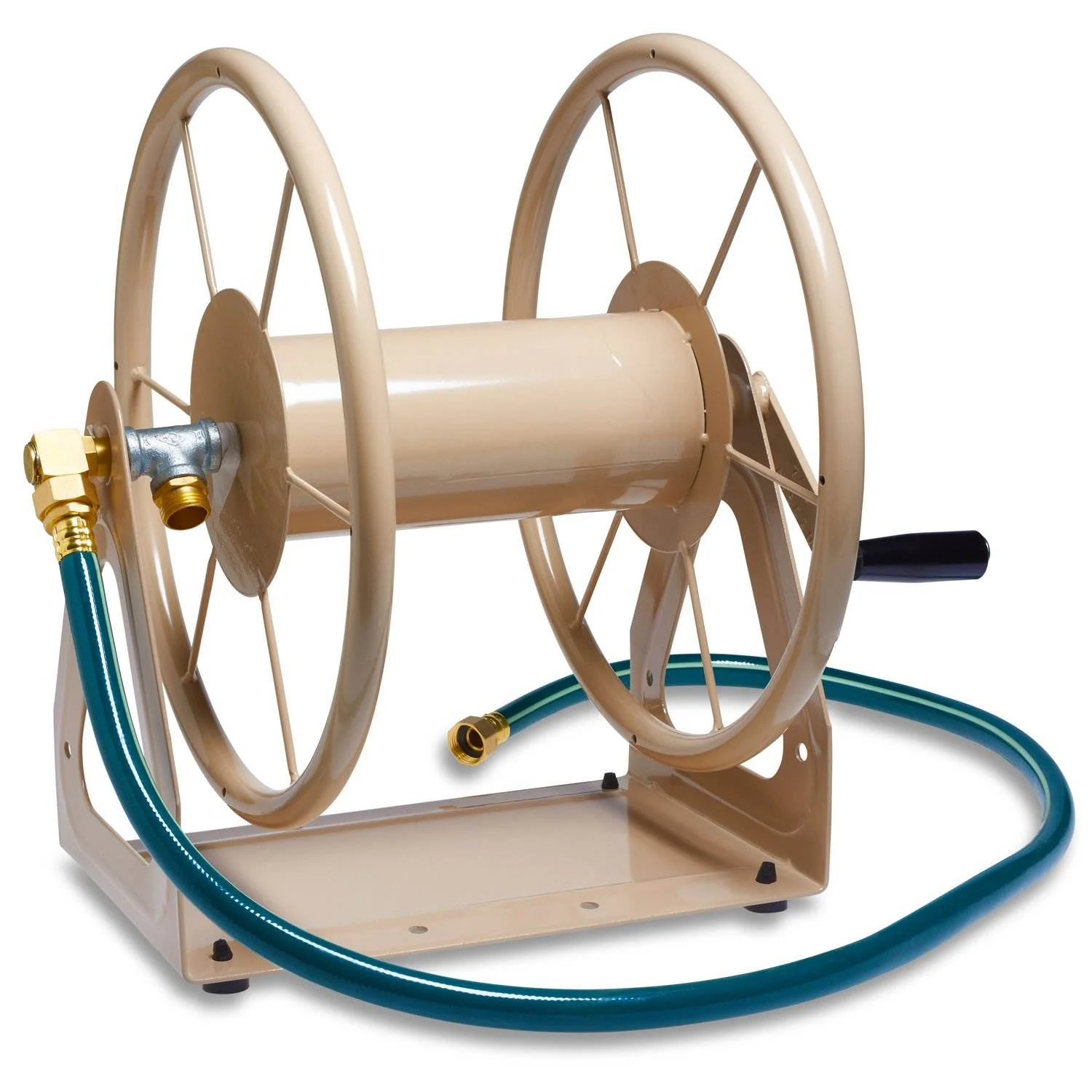 Liberty Garden 200' of 5/8" Hose Purpose Steel Garden Storage Reel