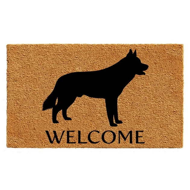Siberian Husky 24" x 36" Doormat