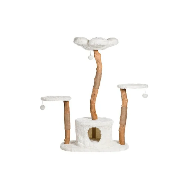 Leone Cat Tree - White