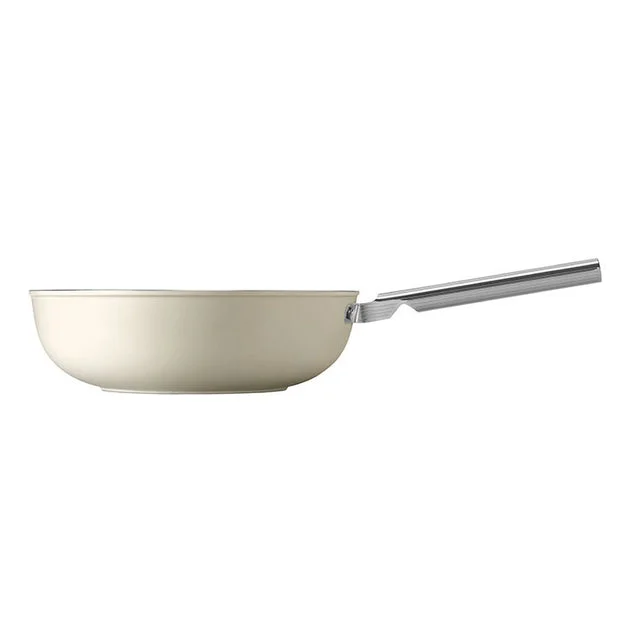 12" Wok - Cream