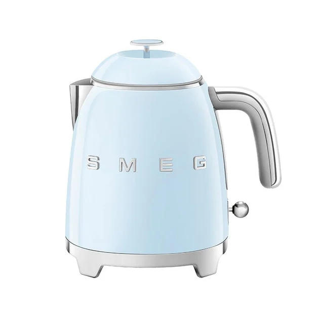 50's Retro Style Mini Kettle - Pastel Blue