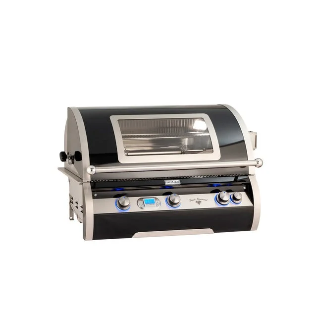 Grill FireMagic Echelon Propane 36 x 22 Inch Built-In with Rotisserie Stainless Steel Magic View Window