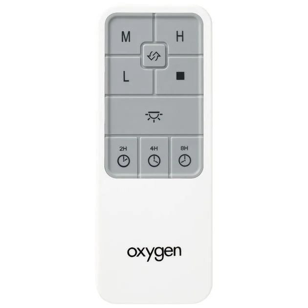Oslo Fan Remote - White