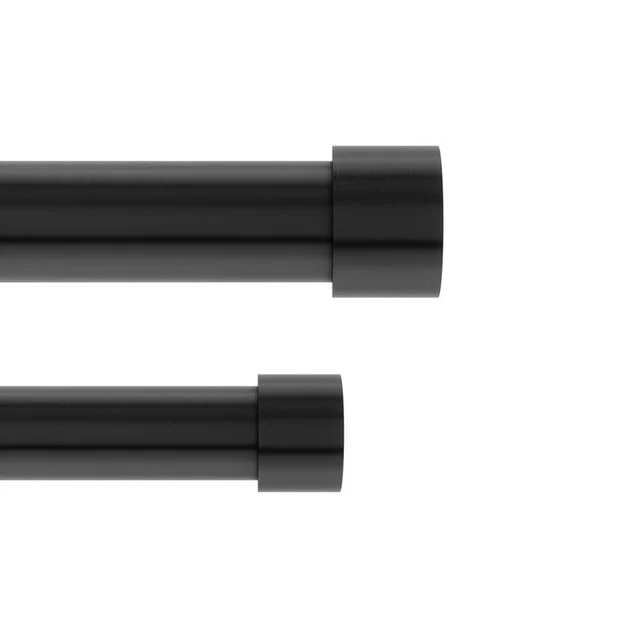Cappa Adjustable Double Curtain Rod