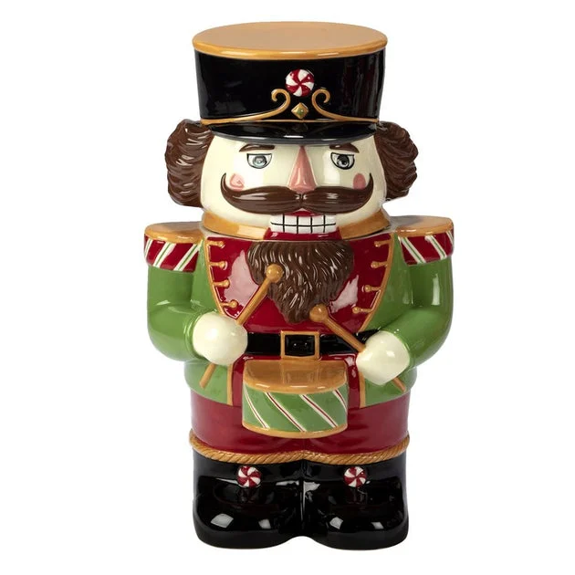 Holiday Magic Nutcracker 3-D Cookie Jar