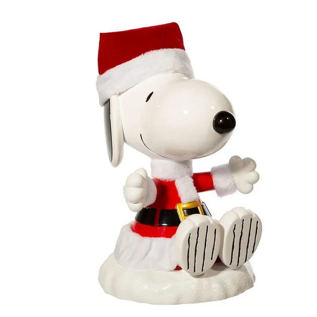 Santa Snoopy Tree Topper