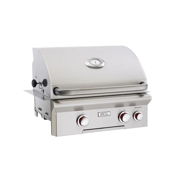 Grill American Outdoor Grill T-Series Natural Gas 24 Inch Built-In Stainless Steel