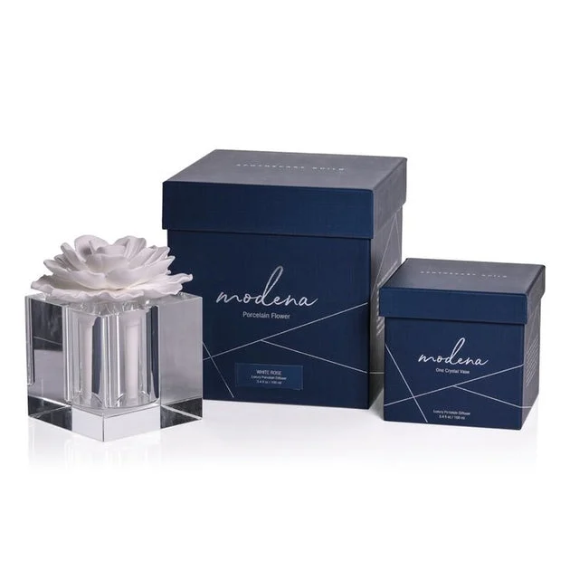 Modena Large Diffuser Gift Set - White Rose