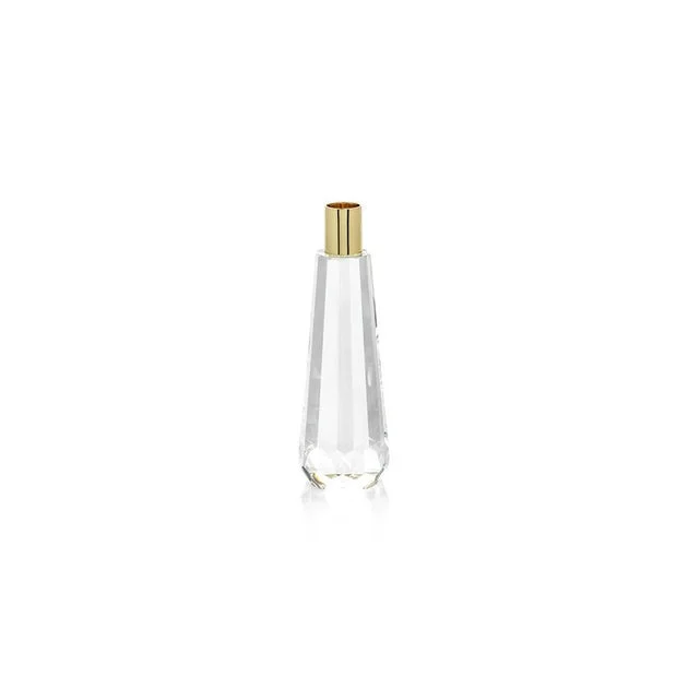 Florella Faceted Crystal Candle Holder