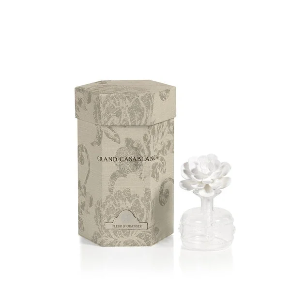 Mini Grand Casablanca Porcelain Diffuser - Fleur d' Oranger