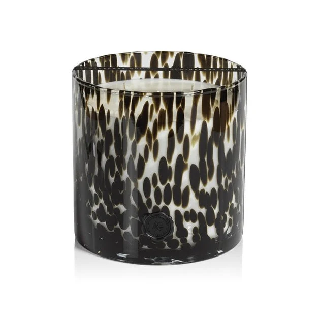 AG Opal Glass Five-Wick Candle Jar - Black Fig Vetiver