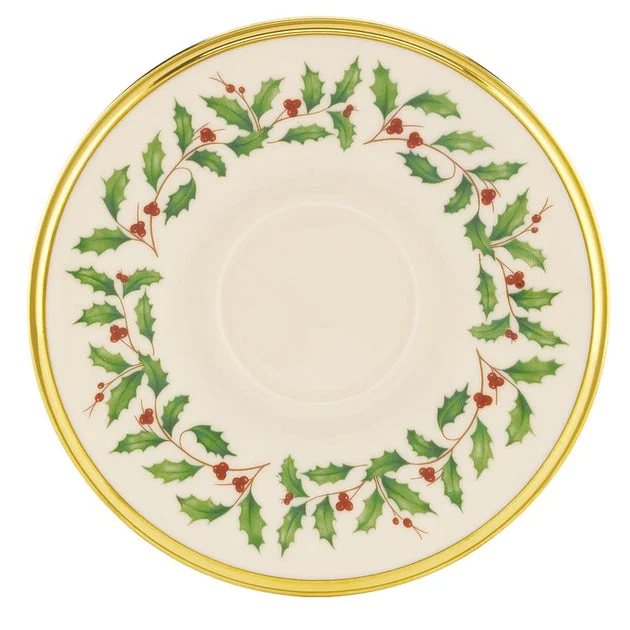 Holiday Tea Saucer