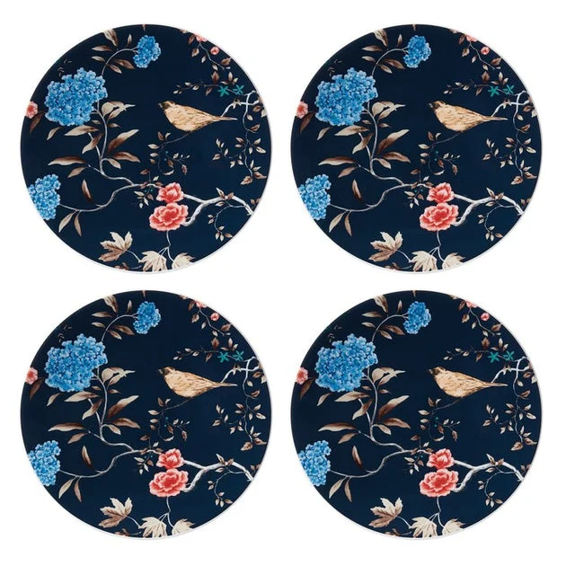 Sprig and Vine Accent Plates Set of 4