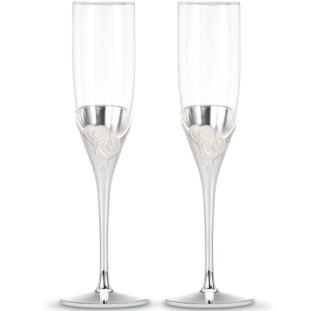 True Love Two-Piece Toasting Flute Set