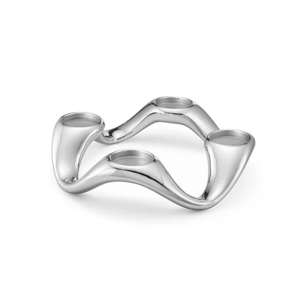 Cobra Round Four-Pillar Candle Holder