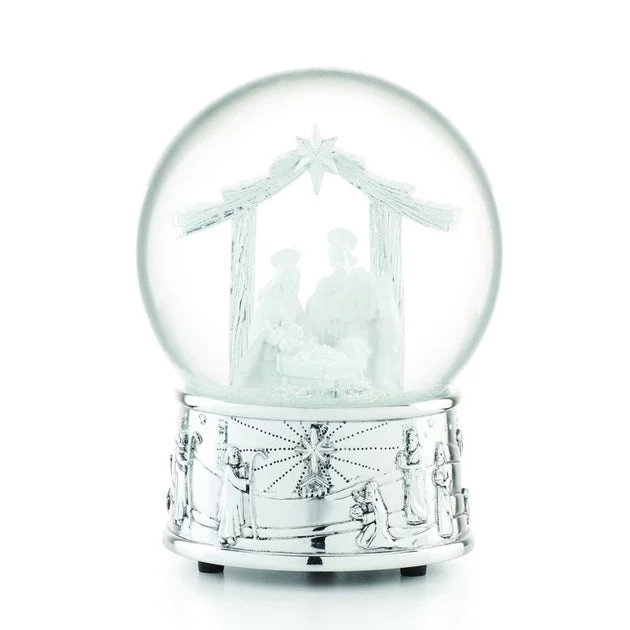 Nativity Musical Snow Globe