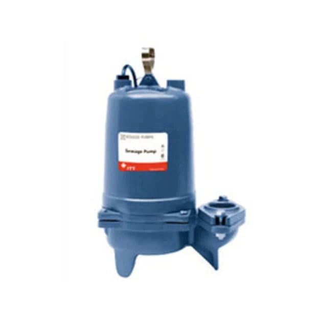 Submersible Pump Sewage 220 Gallons per Minute 1 Horsepower 230 Volt 1 Phase 60 HZ for Sewage Systems Water Transfer Light Industrial Dewatering