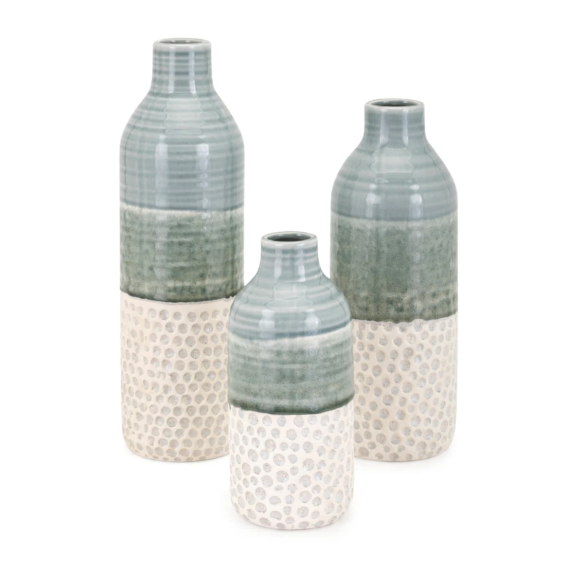 IMAX Worldwide Home Dahlia Vases - Set of 3