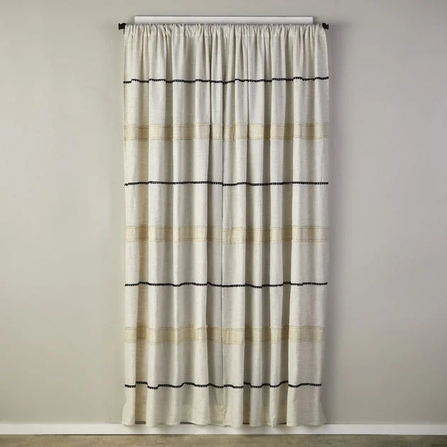 Frayser 63" Panel Curtains Pair in Linen