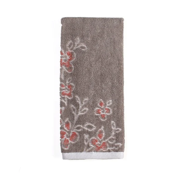 Coral Gardens Hand Towel in Taupe