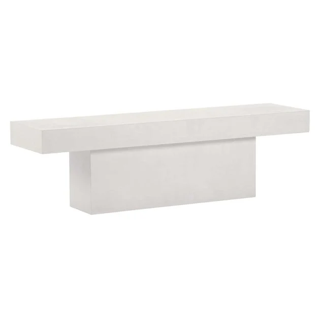 T-Bench Concrete Dining Bench