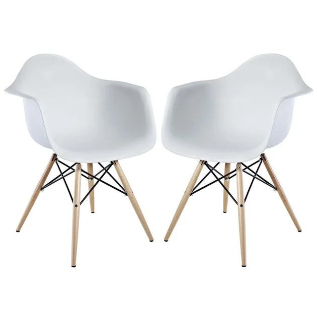 Pyramid Dining Armchairs Set of 2