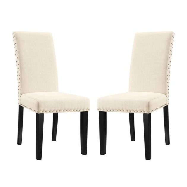 Parcel Fabric Dining Side Chairs Set of 2