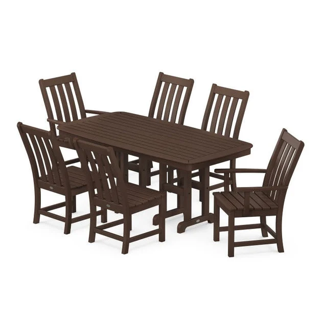 Vineyard Seven-Piece Dining Set - Mahogany