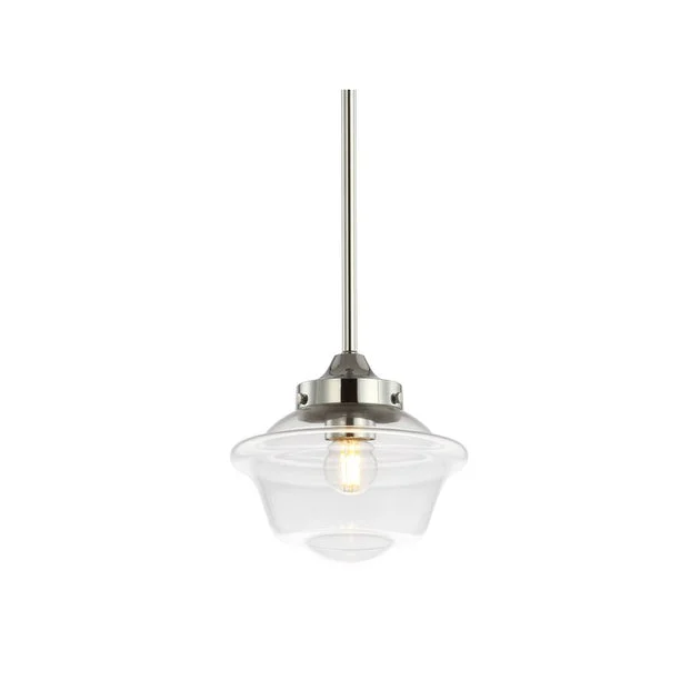 Kurtz 7.2" Single-Light Pendant - Chrome