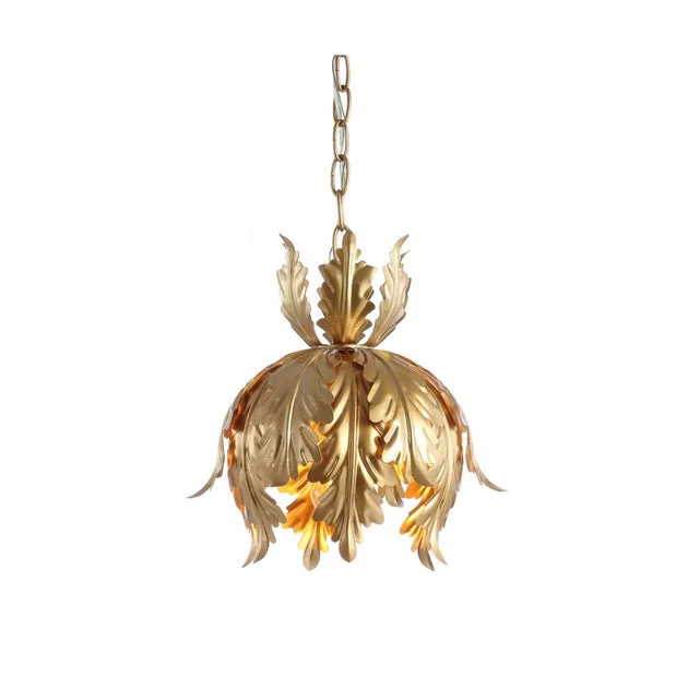 Anne Single-Light Pendant - Gold