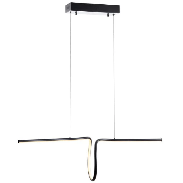 Ali 34.5' LED Linear Pendant - Black